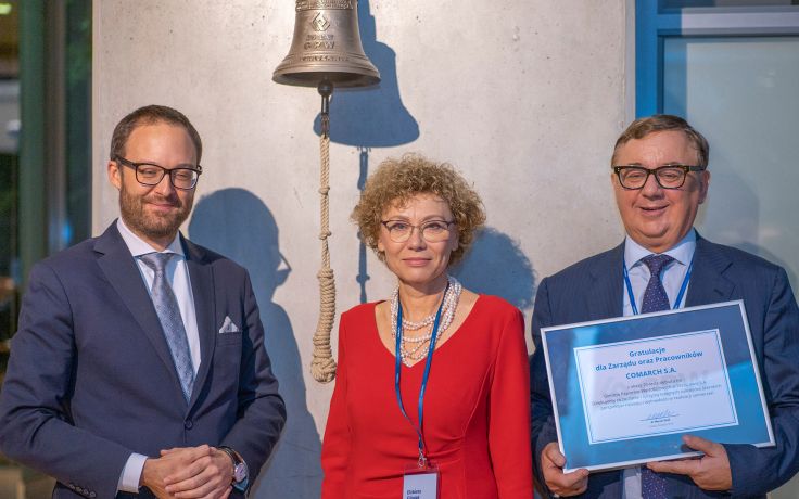 Comarch is celebrating its 20th anniversary on the Warsaw Stock Exchange